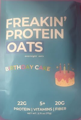 Birthday Cake Protein Oats