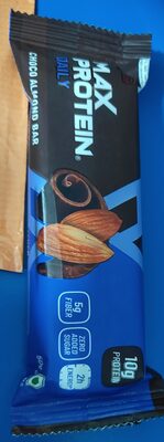 Max protein daily choco almond bar